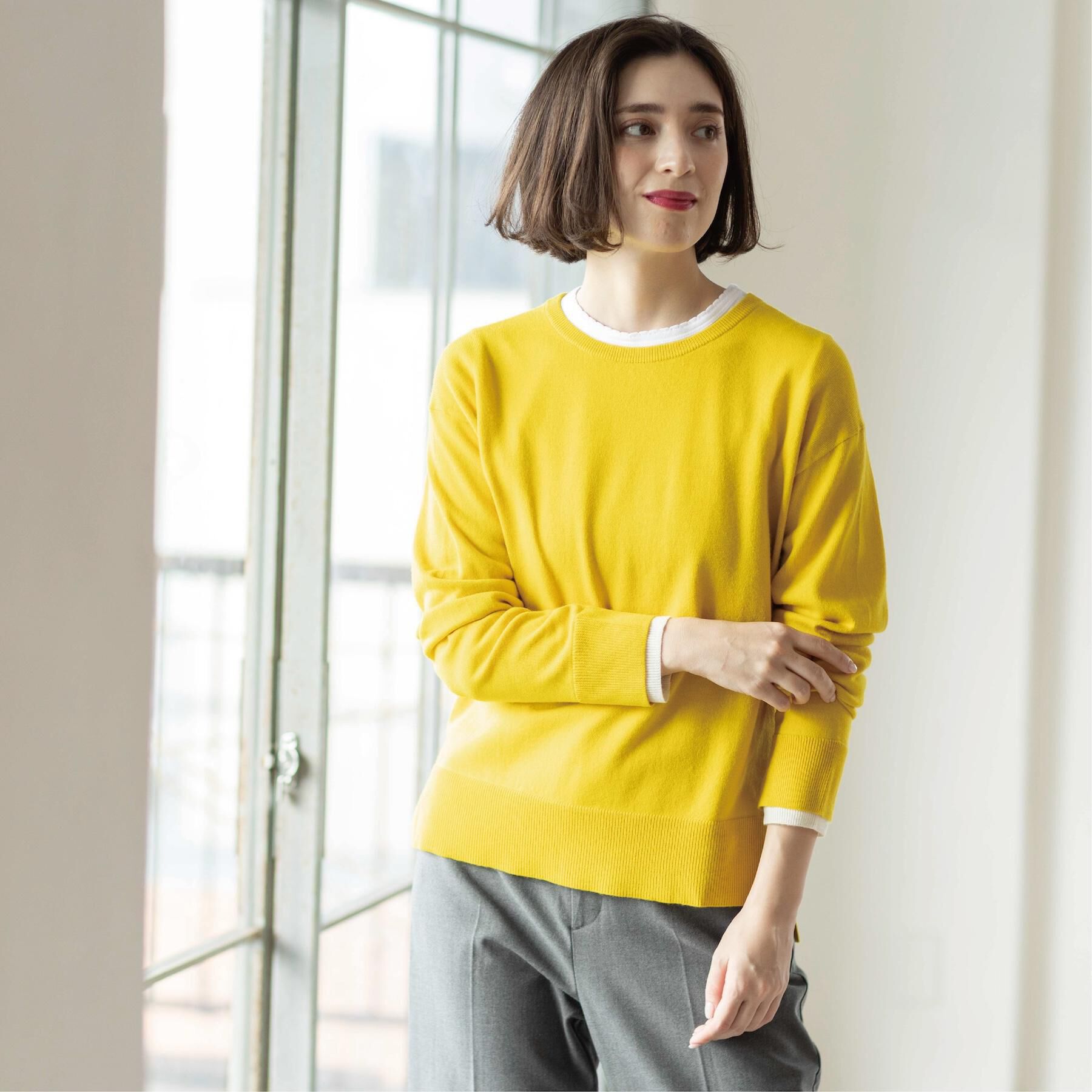 OPAQUE.CLIP「『THE』名品ボートネックニット【8col／洗濯機OK】」|ニット・セーター|