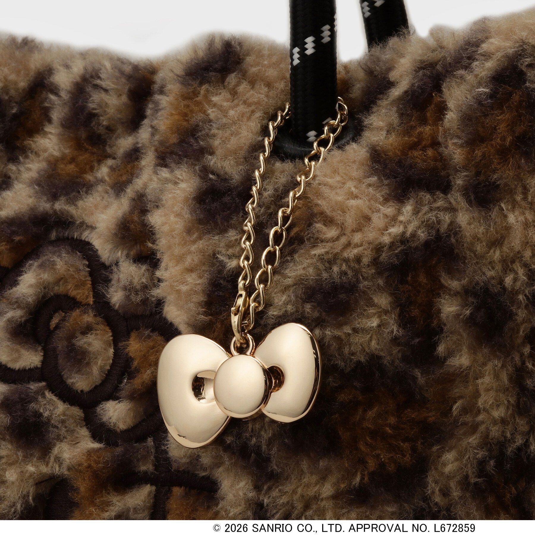 OPAQUE.CLIP「◆【HELLO KITTY＆TINY CHUM】ロープ調ハンドルボアミニトート」|トートバッグ|