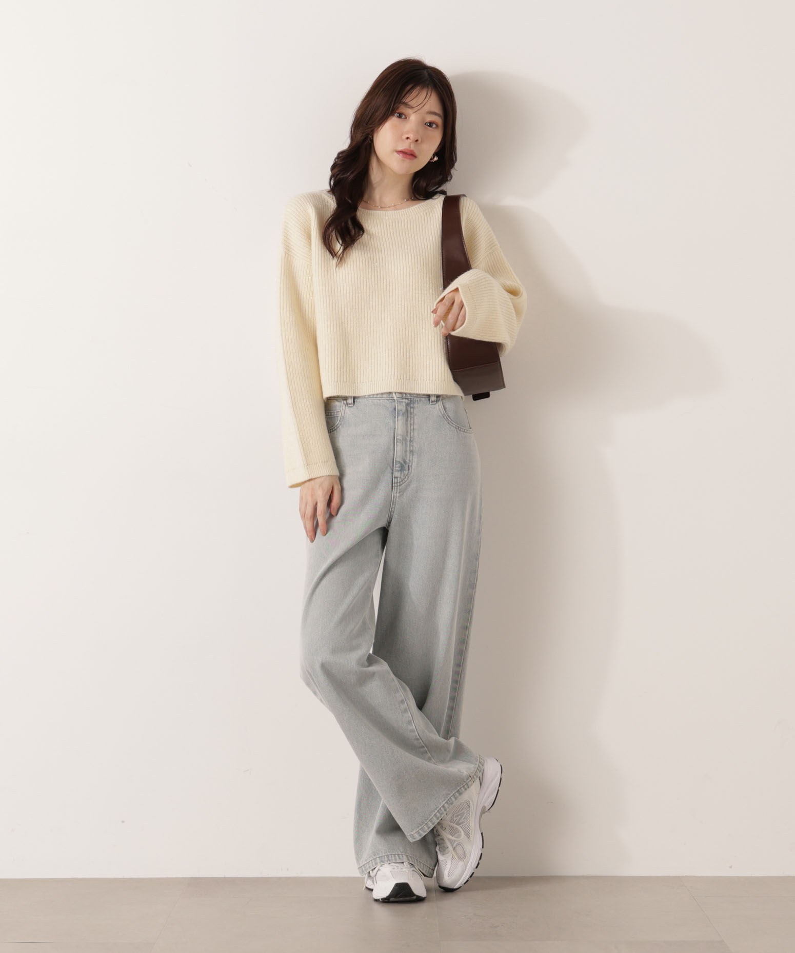 PROPORTION BODY DRESSING「アンジェリーナボックスニット  25AW 」|ニット・セーター|