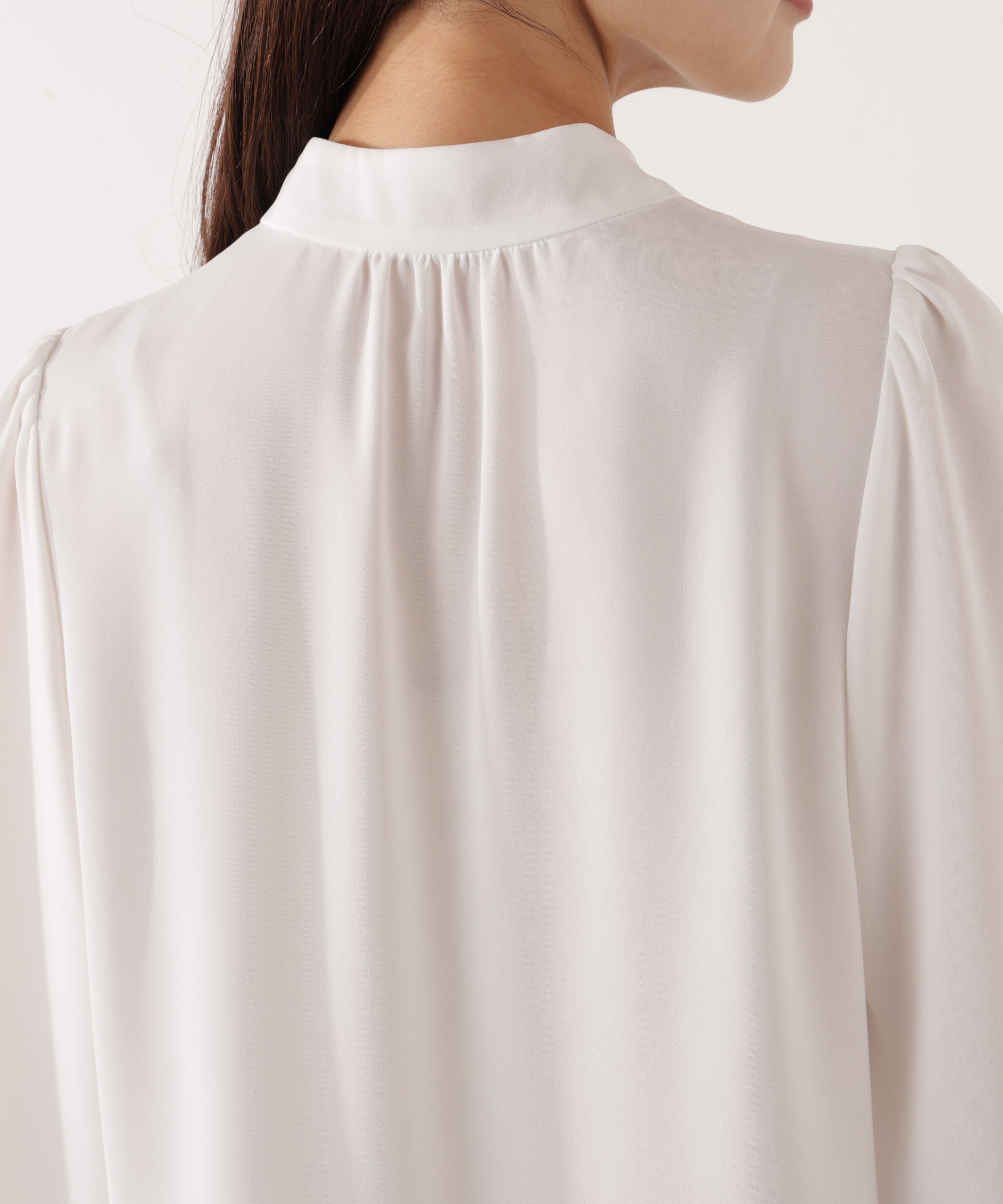 PROPORTION BODY DRESSING「ラッフルリボンブラウス　26SS」|シャツ・ブラウス|