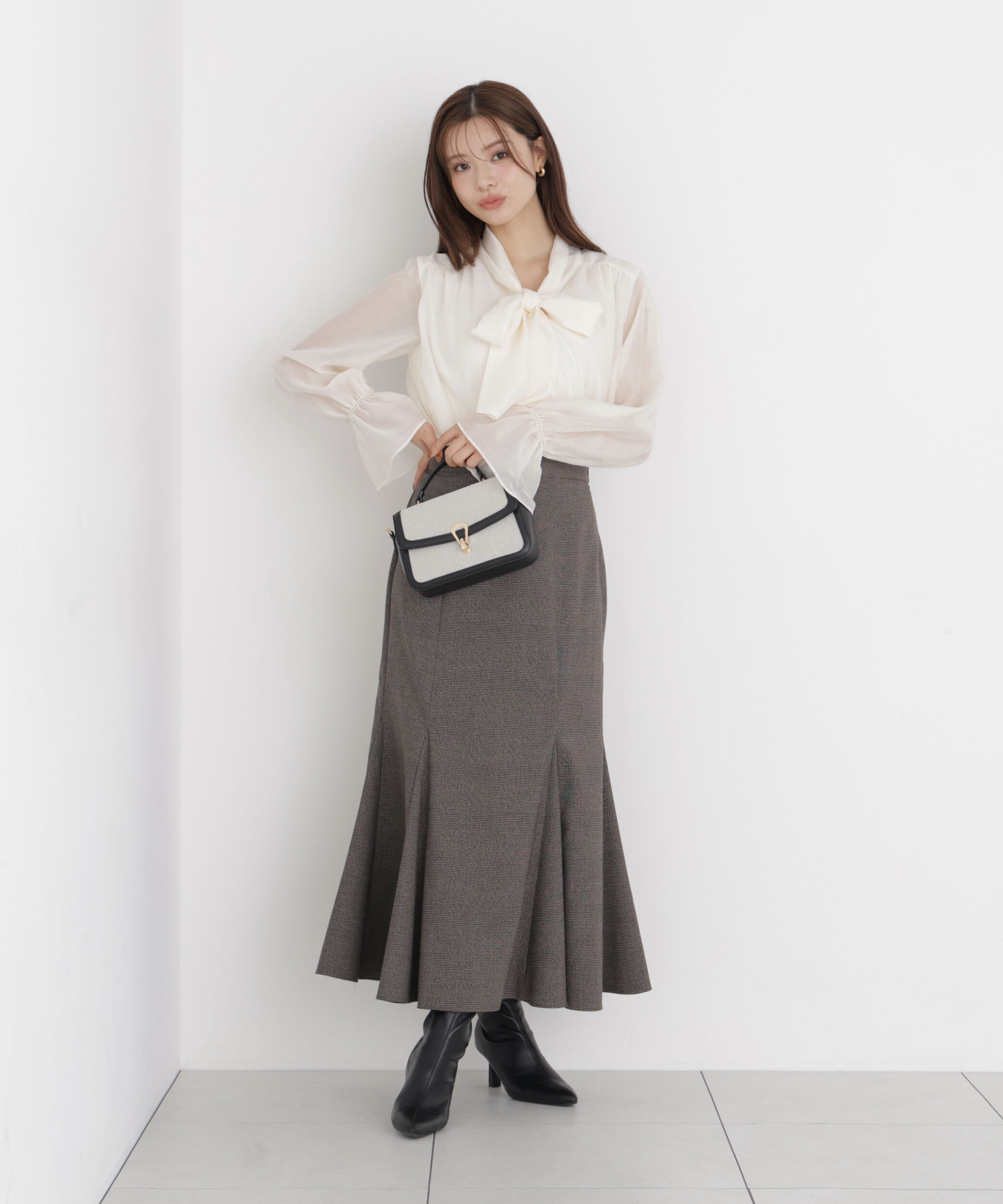 PROPORTION BODY DRESSING「ビッグリボンブラウス」|シャツ・ブラウス|