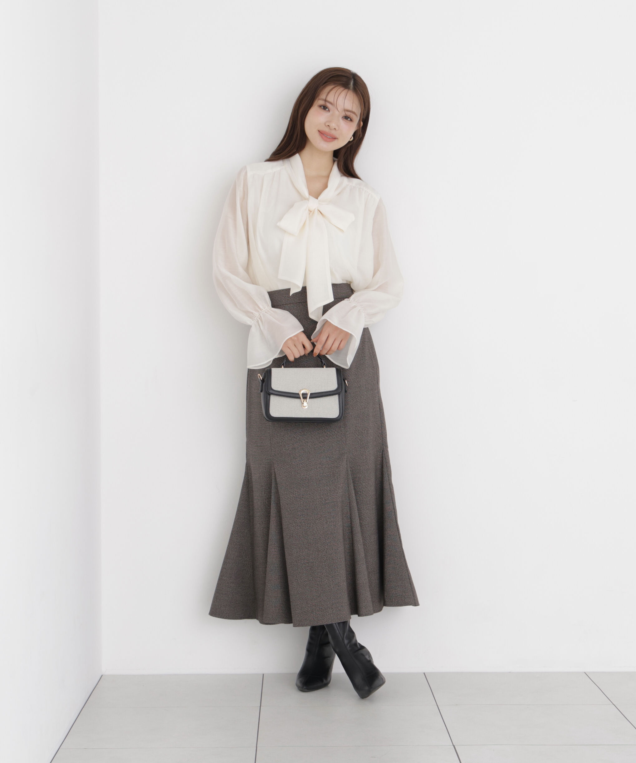 PROPORTION BODY DRESSING「ビッグリボンブラウス」|シャツ・ブラウス|