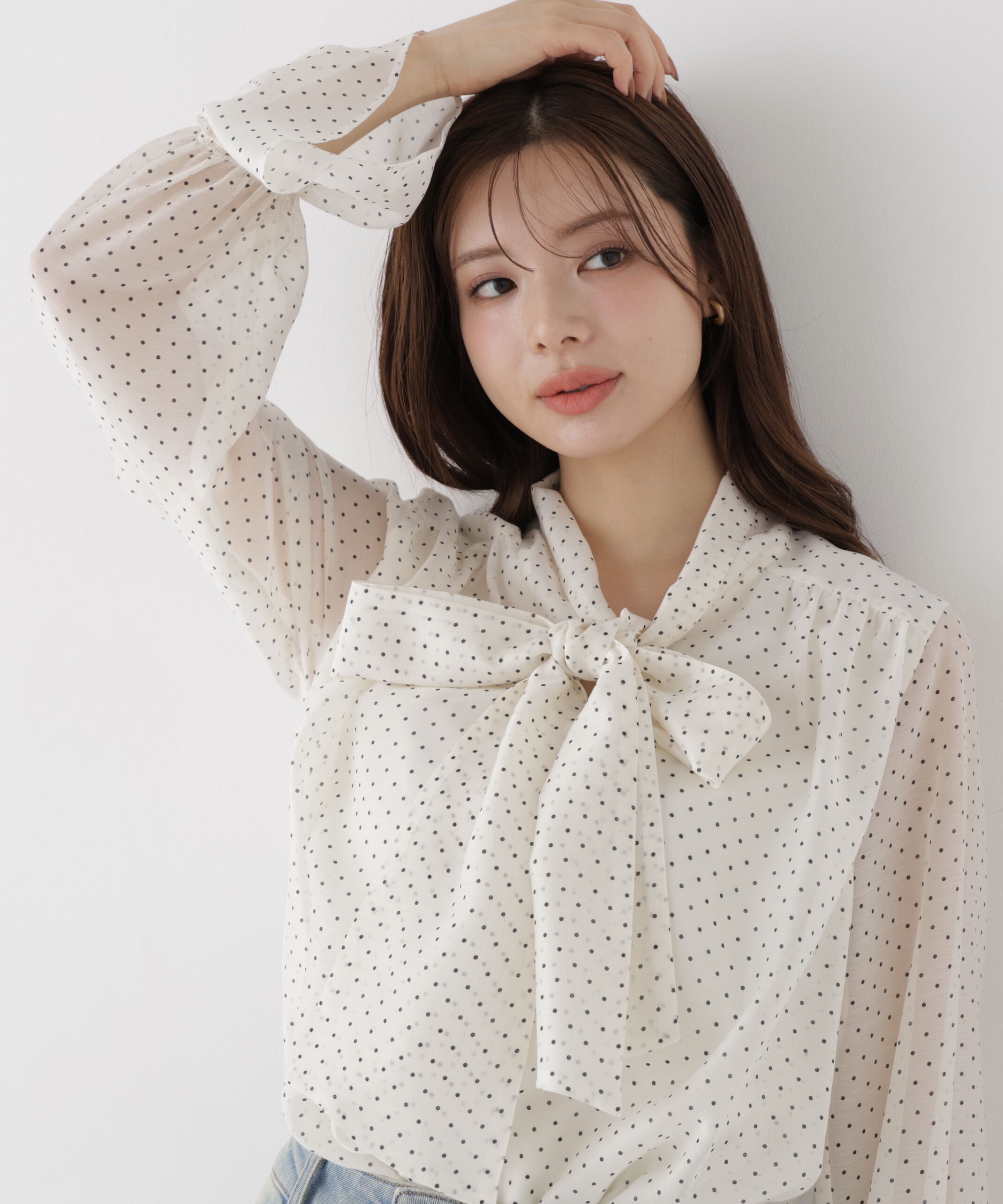PROPORTION BODY DRESSING「ビッグリボンブラウス」|シャツ・ブラウス|