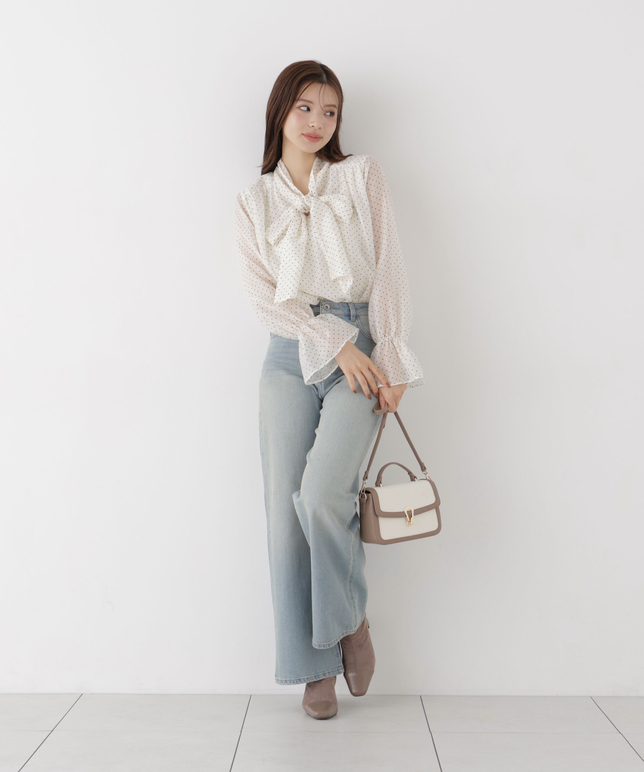 PROPORTION BODY DRESSING「ビッグリボンブラウス」|シャツ・ブラウス|