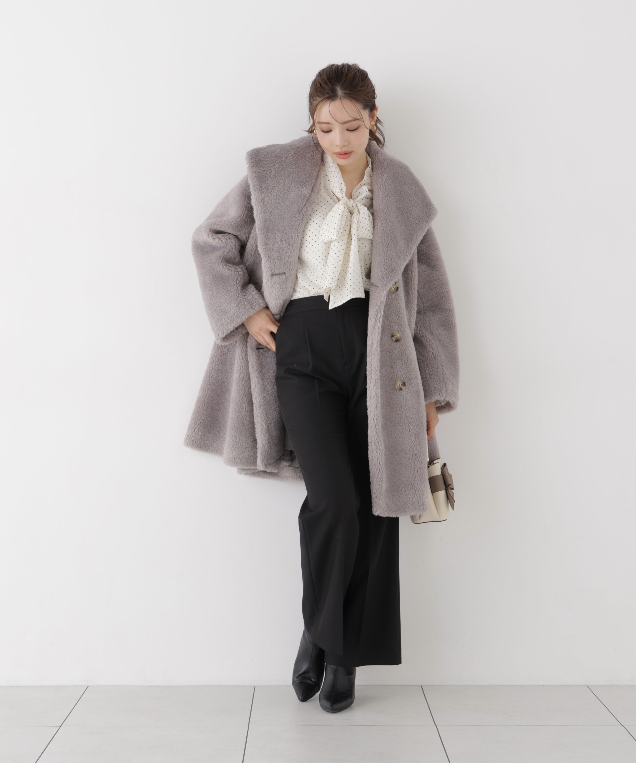 PROPORTION BODY DRESSING「ビッグリボンブラウス」|シャツ・ブラウス|