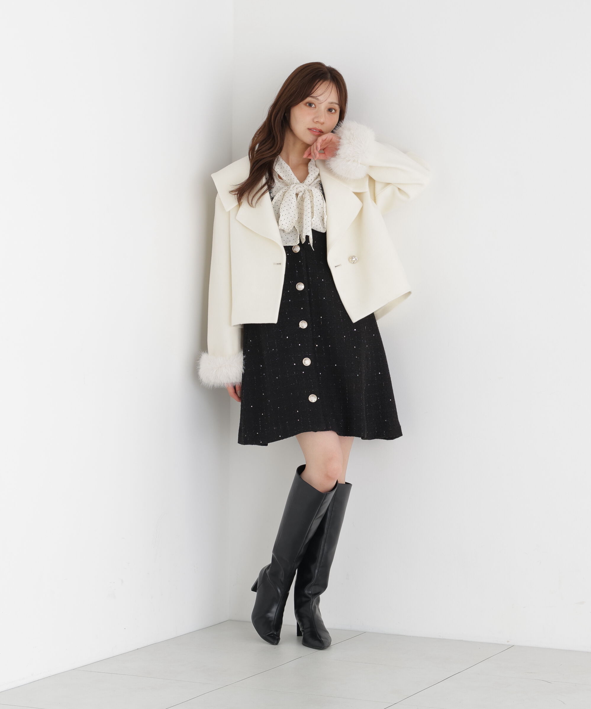 PROPORTION BODY DRESSING「ビッグリボンブラウス」|シャツ・ブラウス|