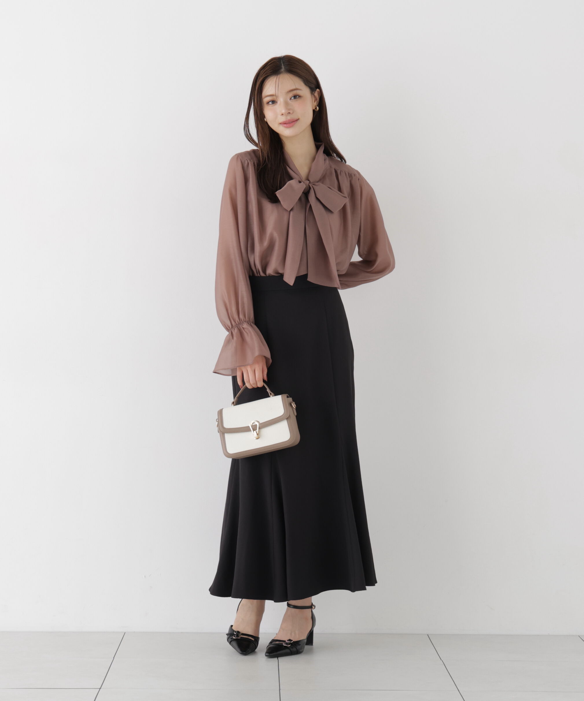 PROPORTION BODY DRESSING「ビッグリボンブラウス」|シャツ・ブラウス|