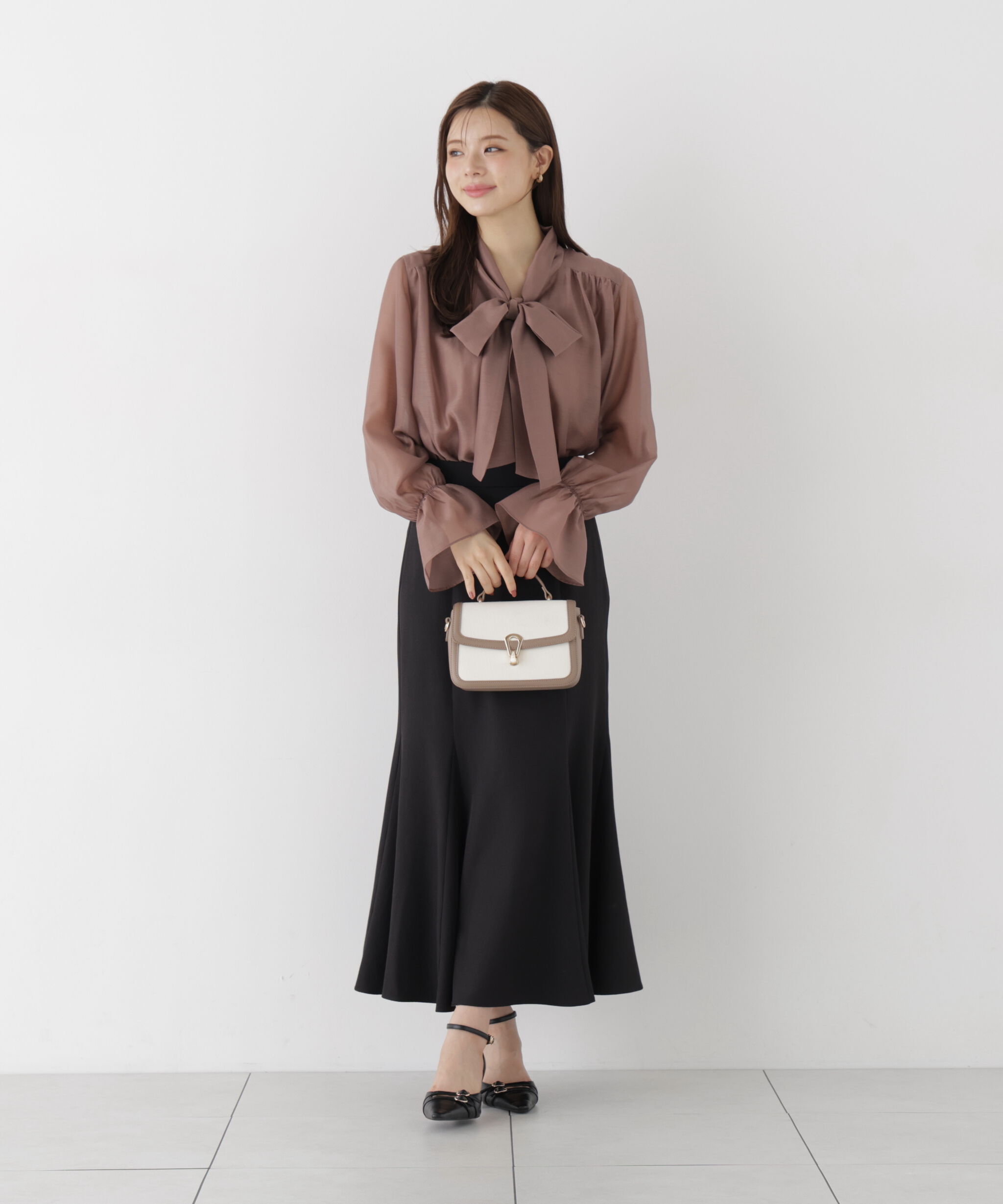 PROPORTION BODY DRESSING「ビッグリボンブラウス」|シャツ・ブラウス|