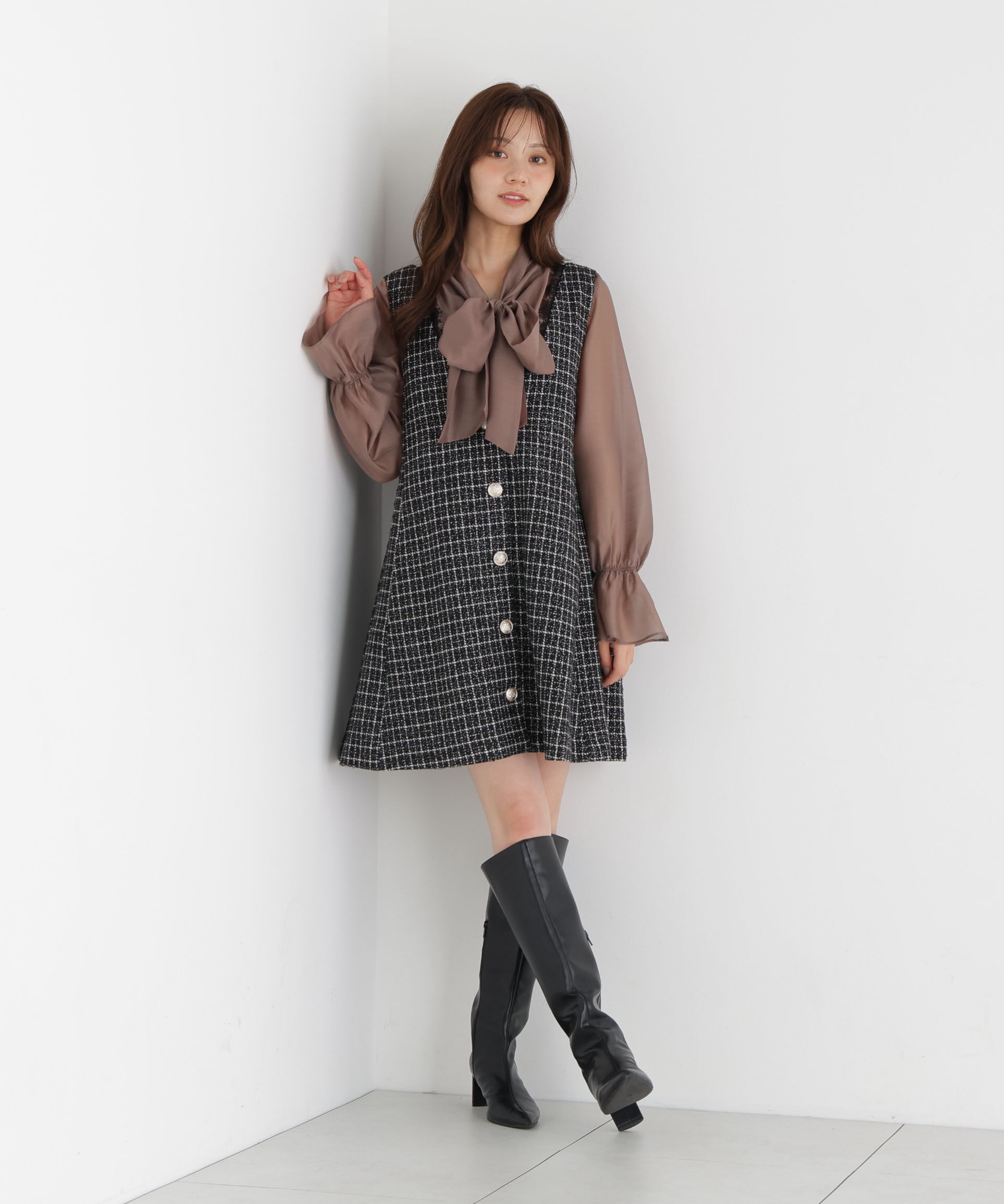 PROPORTION BODY DRESSING「ビッグリボンブラウス」|シャツ・ブラウス|