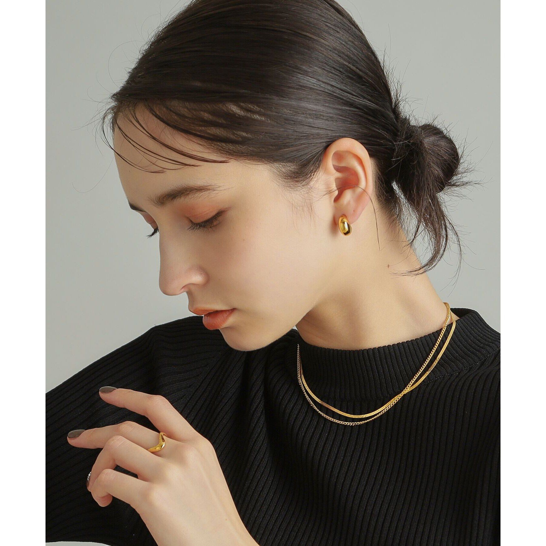 COCOSHNIK ONKITSCH「シルバー ニュアンスリング ドリップ GP」|リング|