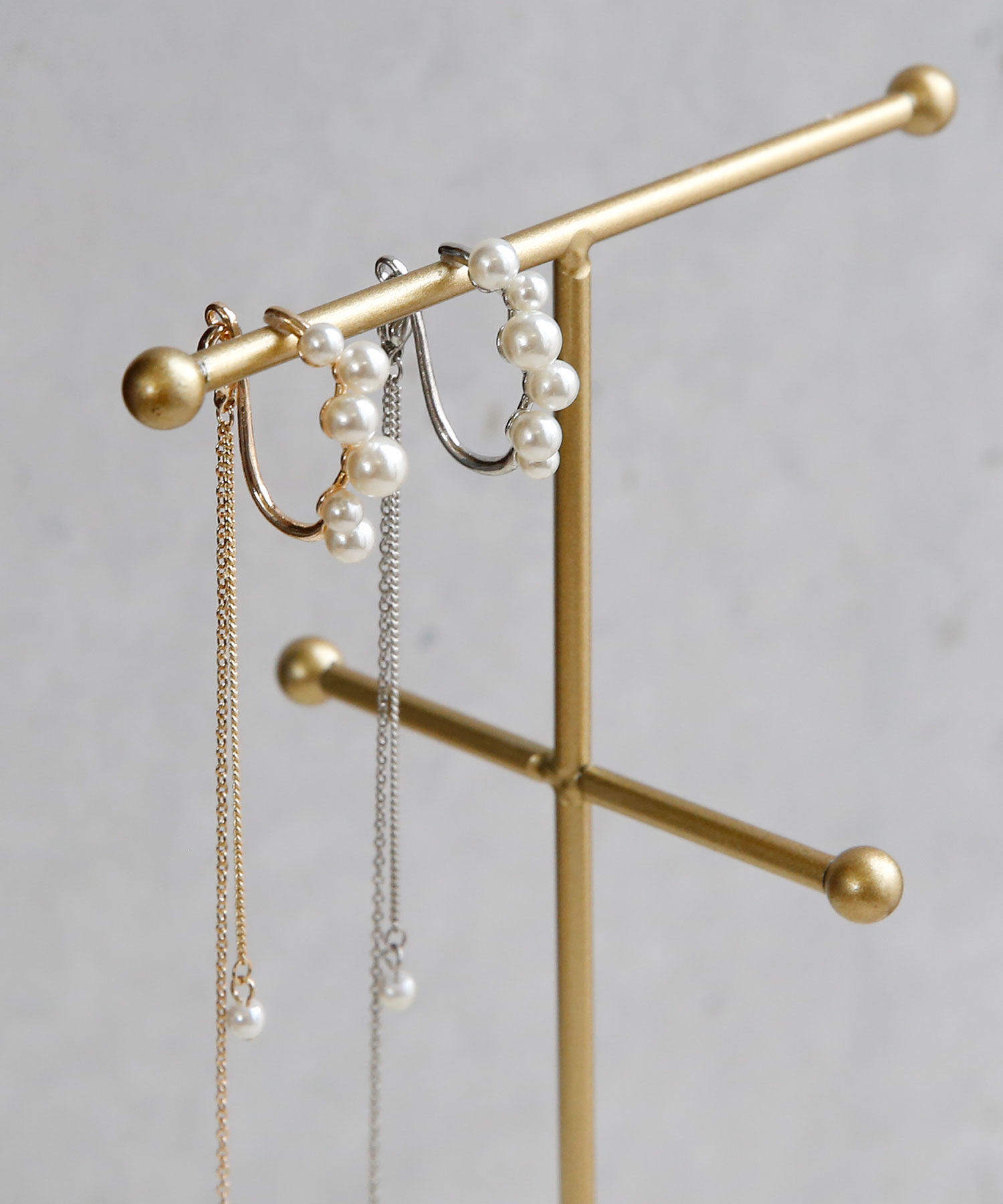 colleca la「[2WAY]パール&times;ロングチェーンイヤーカフ」|イヤーカフ|