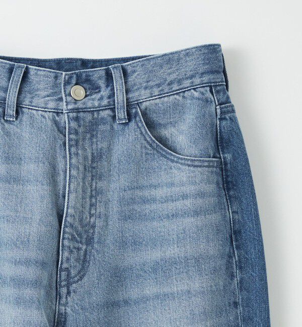 EMMEL REFINES「＜EMMEL REFINES＞EM カットオフ スキニー デニムパンツ」|デニム|