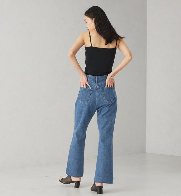 EMMEL REFINES「＜EMMEL REFINES＞EM カットオフ スキニー デニムパンツ」|デニム|
