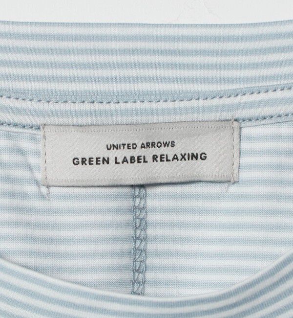 UNITED ARROWS green label relaxing「グロッシー フレンチスリーブ Tシャツ 制菌」|Tシャツ・カットソー|