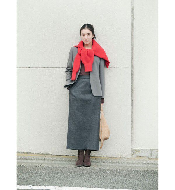 UNITED ARROWS green label relaxing「スクエア ストレッチ ショートブーツ 撥水」|ロングブーツ|