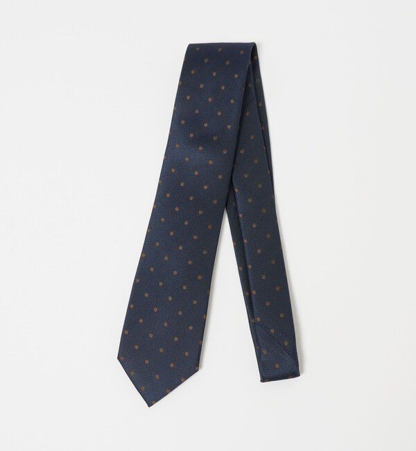 UNITED ARROWS green label relaxing「GLR シルク2 8.0cm ドット ネクタイ」|ネクタイ・蝶ネクタイ|