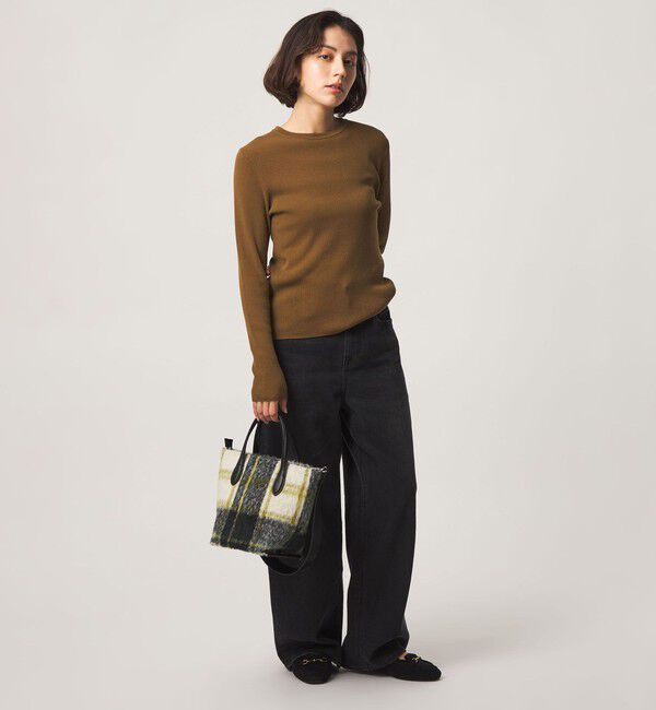 UNITED ARROWS green label relaxing「2WAY クロスチェックトートバッグ」|ショルダー・メッセンジャー|