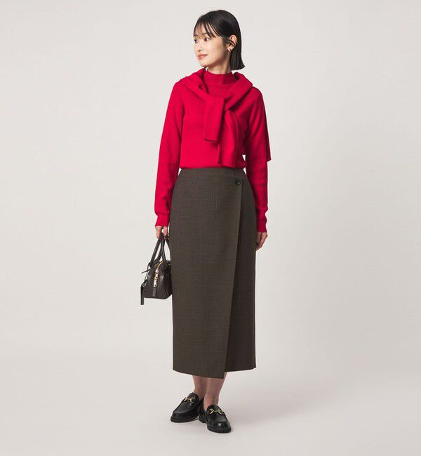UNITED ARROWS green label relaxing「［size SHORTあり］Daily Chic Iライン スカート ウォッシャブル ストレッチ」|タイト|
