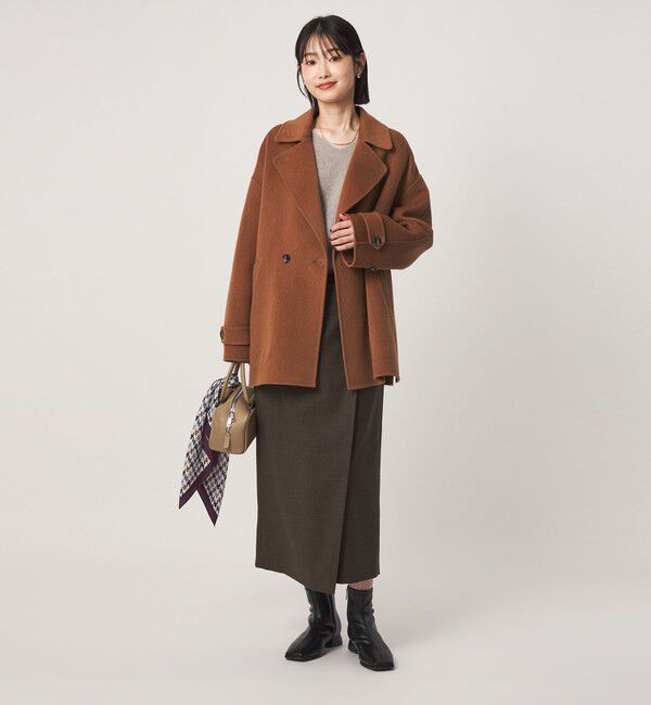 UNITED ARROWS green label relaxing「［size SHORTあり］Daily Chic Iライン スカート ウォッシャブル ストレッチ」|タイト|