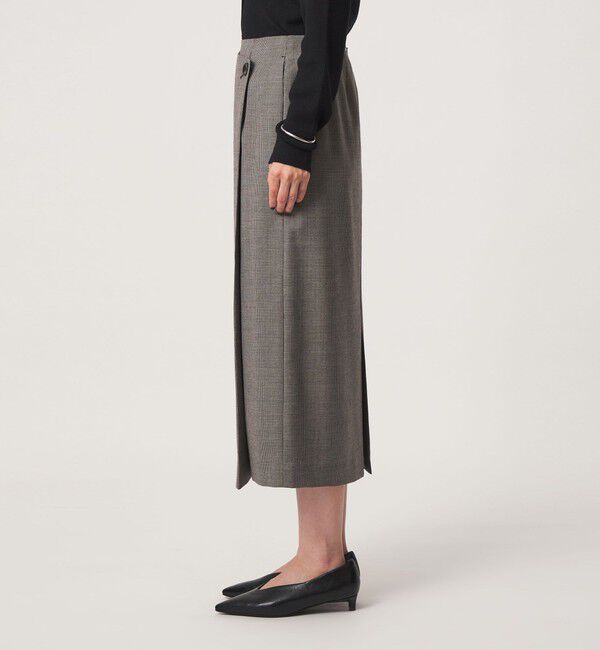 UNITED ARROWS green label relaxing「［size SHORTあり］Daily Chic Iライン スカート ウォッシャブル ストレッチ」|タイト|