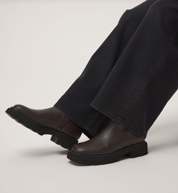 UNITED ARROWS green label relaxing「ストレッチ ソフト ショートブーツ 撥水」|その他|
