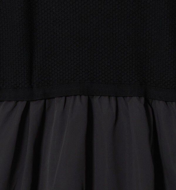 UNITED ARROWS green label relaxing「フリル襟 アミガラ ドッキング ワンピース」|ワンピース|