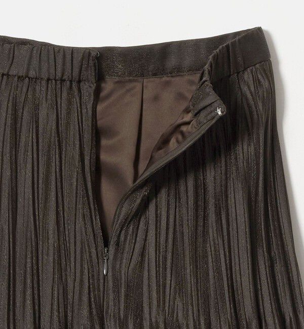 UNITED ARROWS green label relaxing「［size SHORTあり］シャイニー プリーツ スカート」|スカート|