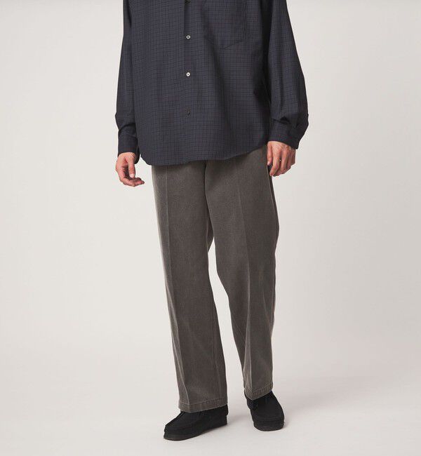 UNITED ARROWS green label relaxing「【別注】＜Dickies＞ ポリエステル ダック ワイド パンツ」|チノ|