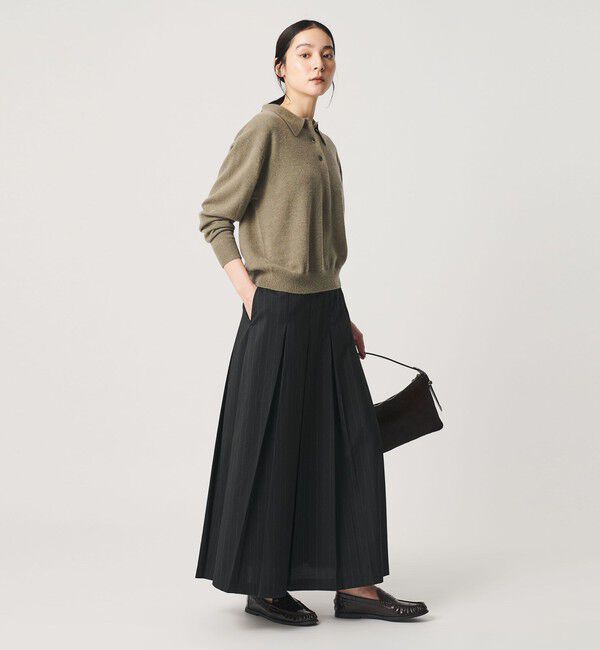 BEAUTY&YOUTH UNITED ARROWS「ウールカシミヤ ポロニット ウォッシャブル」|ニット・セーター|