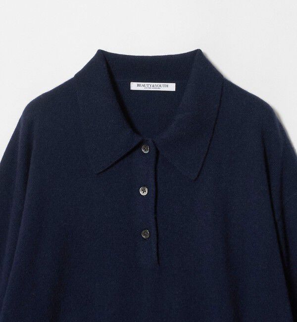 BEAUTY&YOUTH UNITED ARROWS「ウールカシミヤ ポロニット ウォッシャブル」|ニット・セーター|