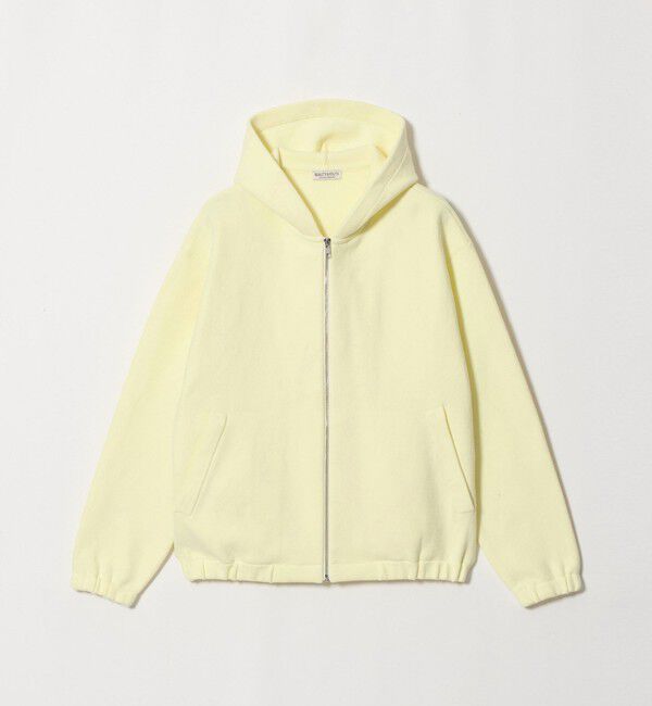 BEAUTY&YOUTH UNITED ARROWS「パフ ニット ジップアップ フード ジャケット ウォッシャブル」|カーディガン|