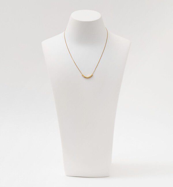 BEAUTY&YOUTH UNITED ARROWS「キューブビーズ 3WAY ネックレス」|ネックレス|