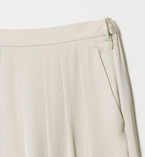 BEAUTY&YOUTH UNITED ARROWS「サテン ドローストリング バックゴムパンツ ウォッシャブル」|その他|