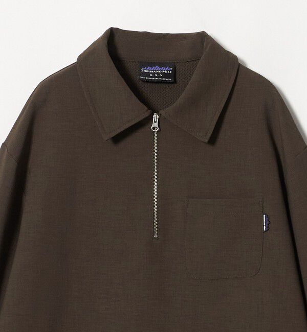 BEAUTY&YOUTH UNITED ARROWS「【WEB限定】＜THOUSAND MILE＞ハーフジップ ワンピース」|ワンピース|