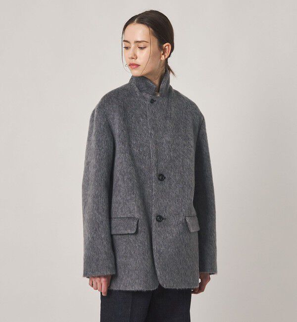 STEVEN ALAN「＜Steven Alan＞ウール モヘヤ ミックス シャギー ジャケット」|テーラードジャケット|