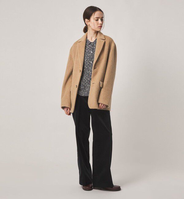 STEVEN ALAN「＜Steven Alan＞ウール モヘヤ ミックス シャギー ジャケット」|テーラードジャケット|