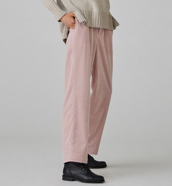 MACPHEE「ストレッチコーデュロイ イージーストレートパンツ」|その他|