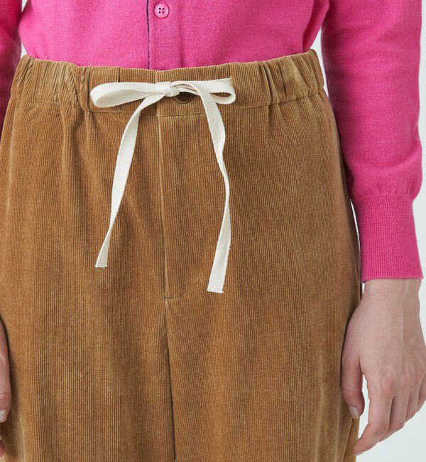MACPHEE「ストレッチコーデュロイ イージーストレートパンツ」|その他|