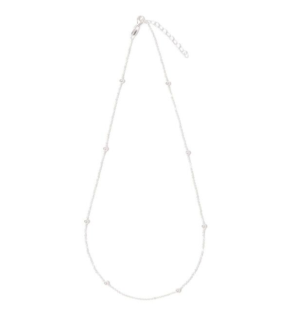 TOMORROWLAND GOODS「Nina&Jules Tiny Ball ネックレス 」|ネックレス|81 シルバー