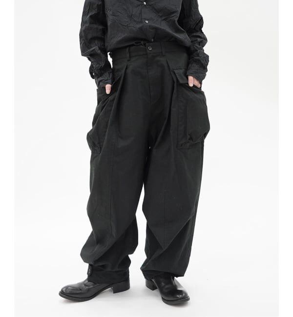 journal standard luxe「リップストップ カーゴパンツ」|カーゴ|ブラック