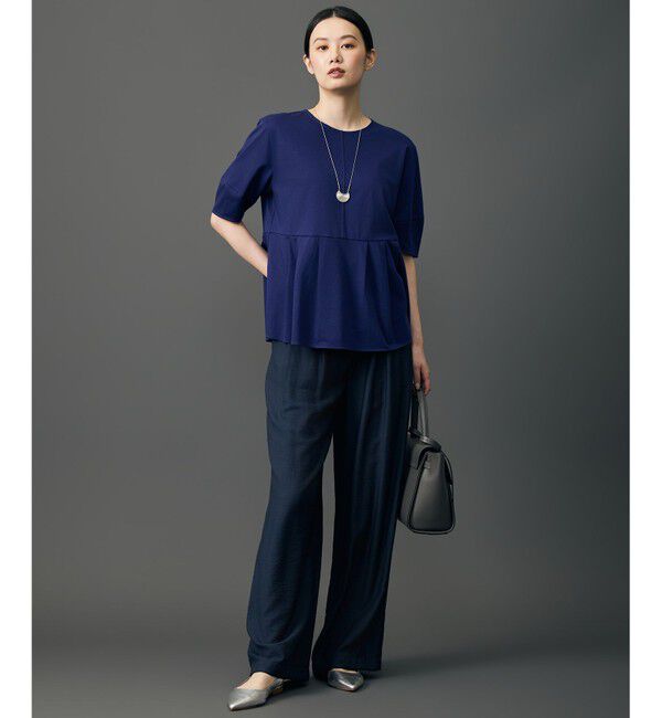 自由区「【一部店舗＆WEB限定】ペプラム Tシャツ」|Tシャツ・カットソー|