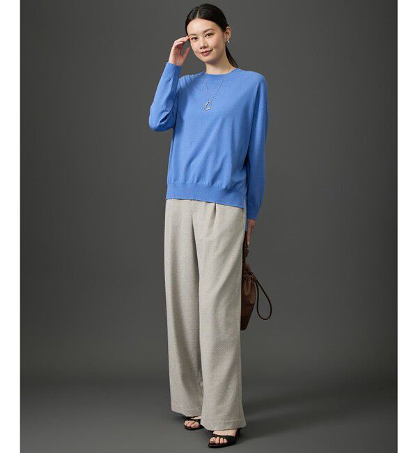 自由区「【定番・人気素材・JIYUKU STAFF SELECT COLOR】レーヨンストレッチアソート ニット」|ニット・セーター|