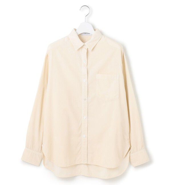 23区「【見上愛さん着用/Oggi11月号掲載】コットン コーデュロイ シャツ」|シャツ・ブラウス|