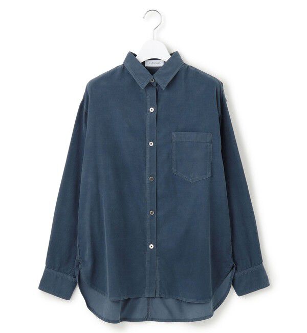 23区「【見上愛さん着用/Oggi11月号掲載】コットン コーデュロイ シャツ」|シャツ・ブラウス|