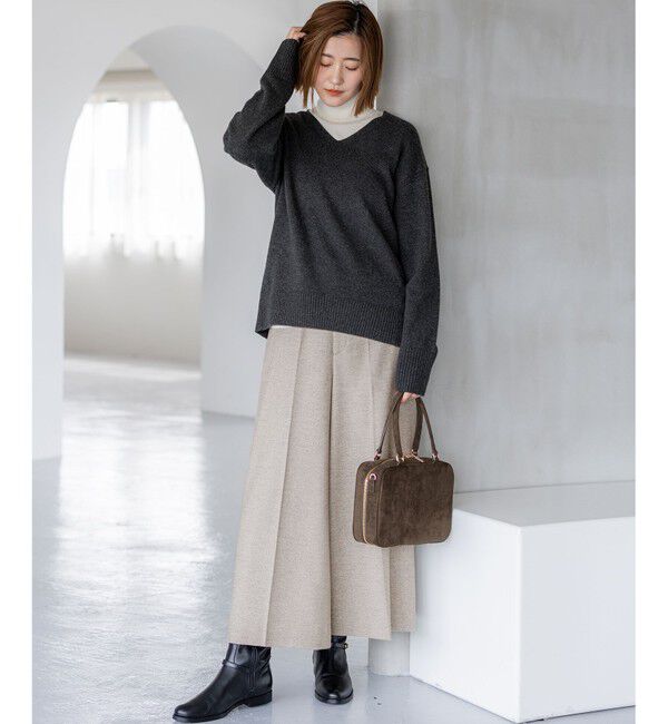 23区「【WEB&一部店舗限定】スエード ボストン バッグ」|ボストンバッグ|