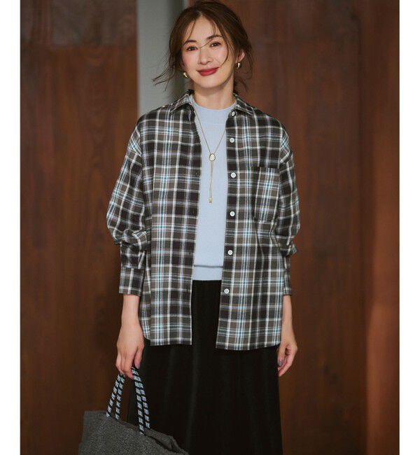 23区「【Oggi・CLASSY.掲載】ピュアカシミヤ ハーフスリーブ ハイネック ニット」|ニット・セーター|