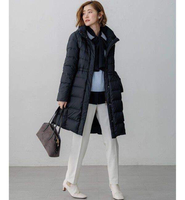 23区「【一部予約】シレータフタ ロング ダウンコート」|その他|