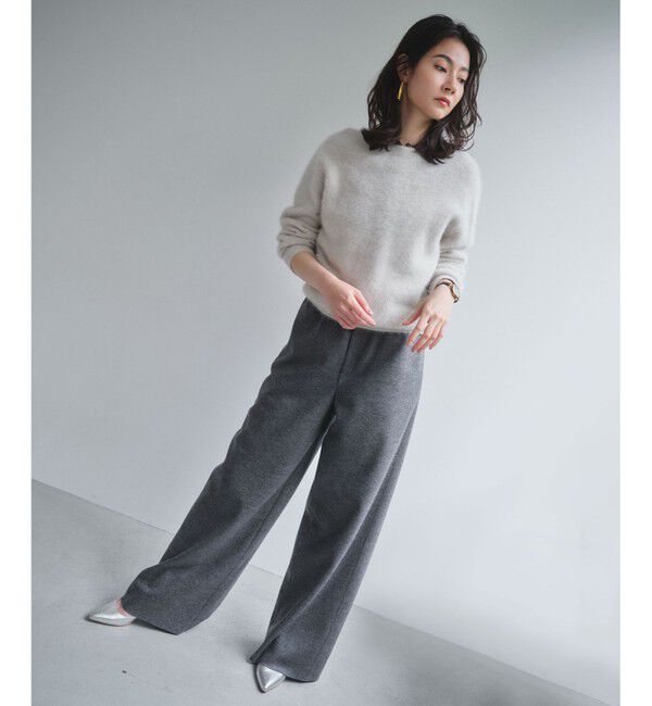 BEIGE,「【セットアップ対応】CORBY / ウールイージーワイドパンツ」|その他|