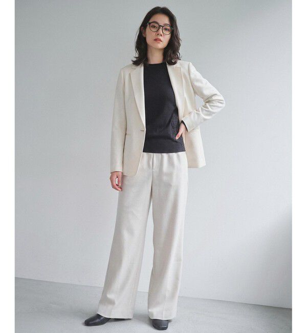 BEIGE,「【Lsize・ロングセラー】CORBY / ウールテーラードジャケット」|テーラードジャケット|