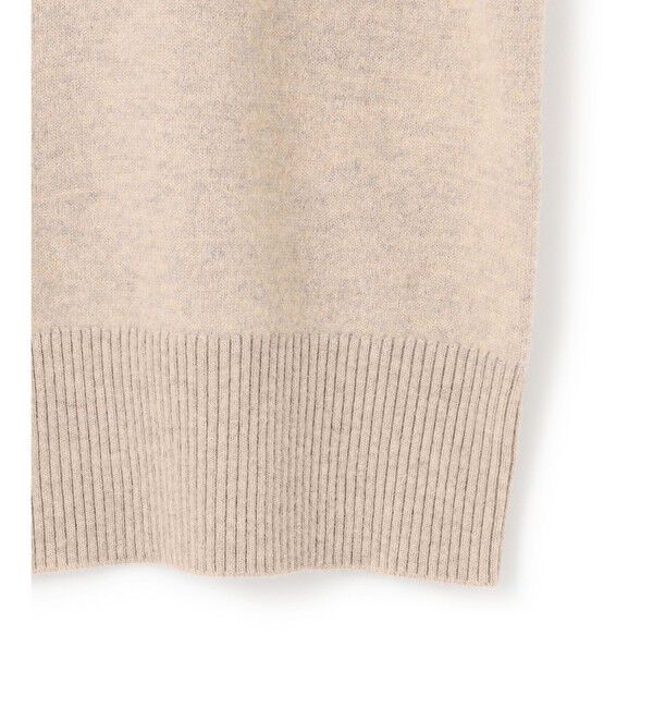 BEIGE,「POMPE / ウールカシミヤ ハイネックカーディガン」|ニット・セーター|